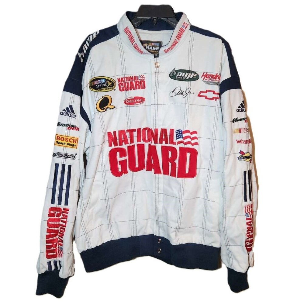 Chase Authentics NASCAR Men's XXL Jacket Dale Earnhardt Jr Amp National Guard